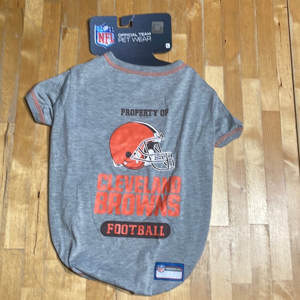 NFL Cleveland browns pet wear